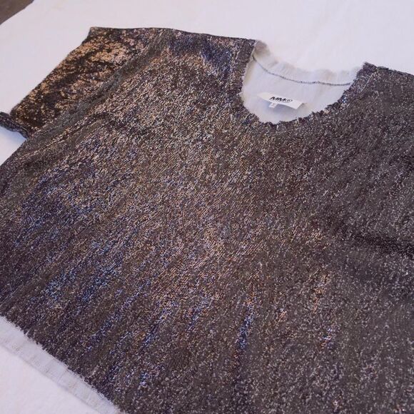 MM6 Maison Margiela shimmery sequin oversized Tshirt - Picture 4 of 9